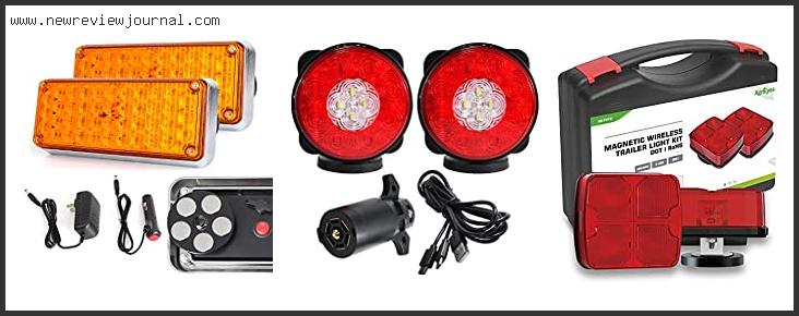 Top 10 Best Wireless Trailer Lights Reviews With Scores