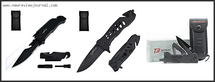 Top 10 Best Knife With Glass Breaker And Seatbelt Cutter – Available On Market