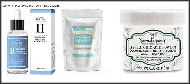 Top 10 Best Hyaluronic Acid Powder Based On Customer Ratings