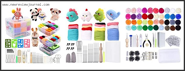 Top 10 Best Needle Felting Starter Kit Reviews With Scores