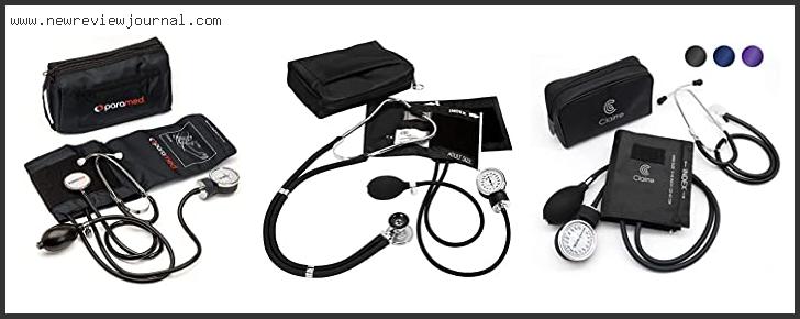 Top 10 Best Blood Pressure Cuff And Stethoscope Kit – Available On Market