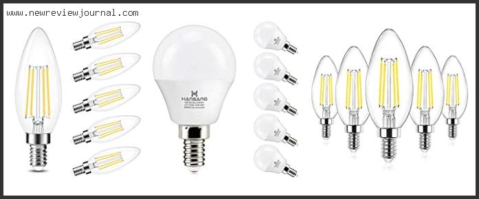 Top 10 Best E12 Led Bulb With Buying Guide