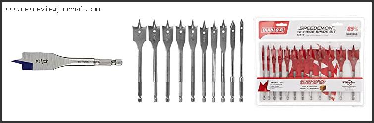 Top 10 Best Spade Bits Reviews With Products List