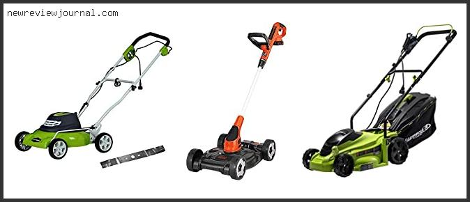 Best Compact Electric Lawn Mower