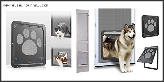 Deals For Best Doggie Door For Slider With Buying Guide