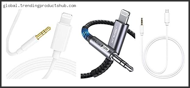 Top 10 Best Iphone Aux Cord Reviews With Scores