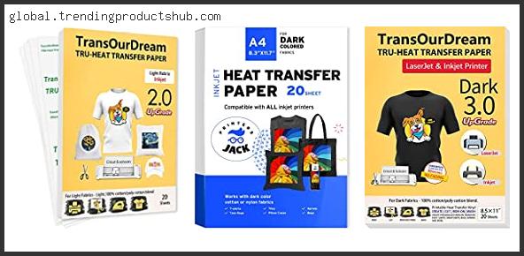 Top 10 The Best Iron On Transfer Paper With Expert Recommendation