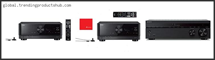 Top 10 Best Atmos Av Receiver Reviews With Scores
