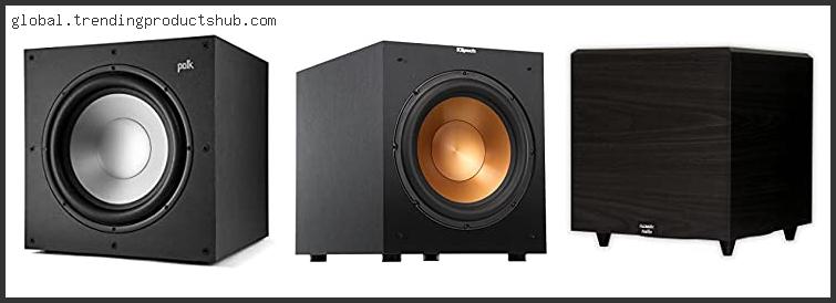 Top 10 Best 12 Inch Subwoofer Home Theater Based On Scores