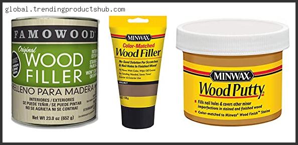 Top 10 Best Wood Filler For Cedar – Available On Market