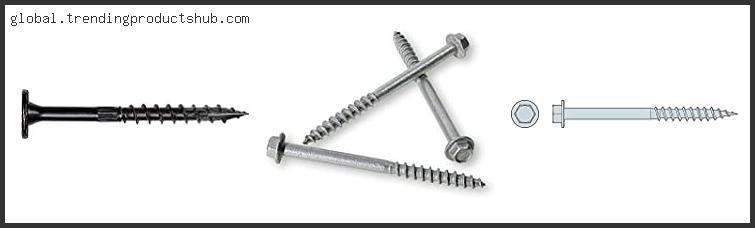 Best Structural Screws