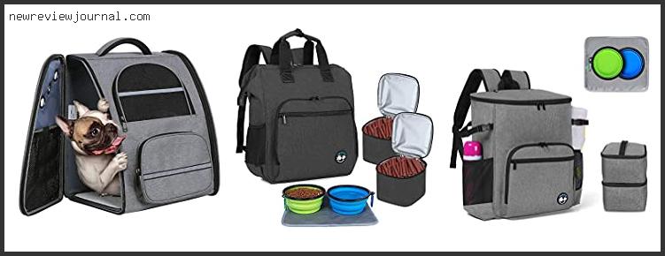 Deals For Best Backpack For Dog Supplies Reviews With Scores