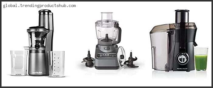 Top 10 Best Brevile Juicer Reviews With Scores