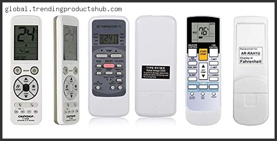 Top 10 Best Remote For Airconditioner Reviews With Scores