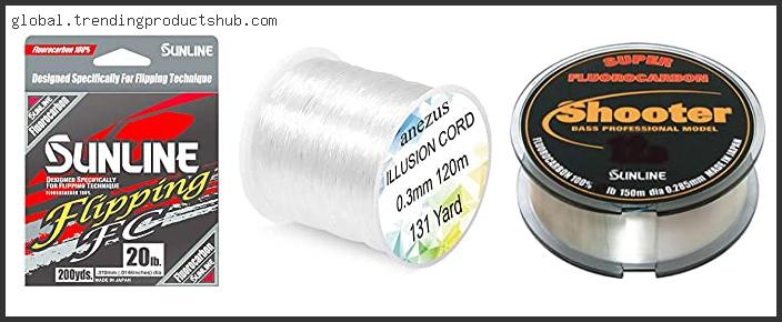 Top 10 Best Fluorocarbon Line For Flipping Based On Scores