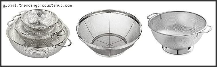 Top 10 Best Colander With Buying Guide