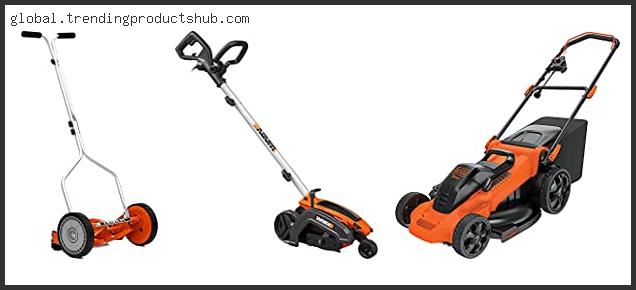 Top 10 Best Corded Lawn Mower Canada – To Buy Online