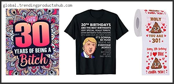 Funny 30th Birthday Gift Ideas