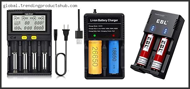 Top 10 Best 26650 Charger Reviews With Products List