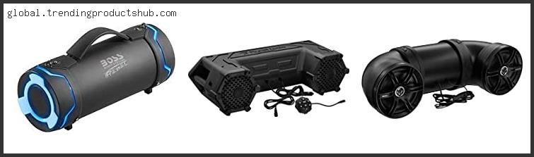Top 10 Best Atv Tube Speakers Reviews With Scores