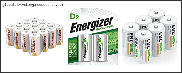 Top 10 Best D Size Rechargeable Batteries Reviews For You