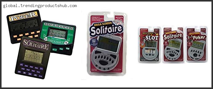 Top 10 Best Handheld Solitaire Reviews For You