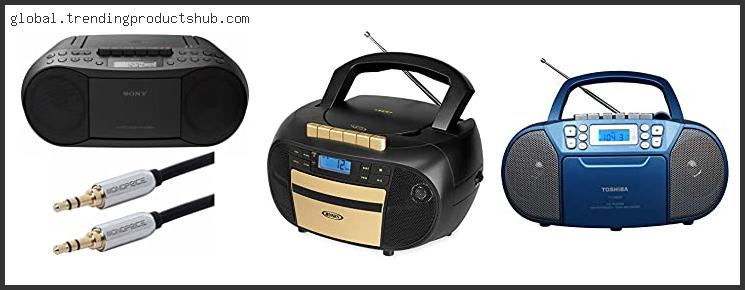 Top 10 Best Cd Cassette Boombox Reviews For You