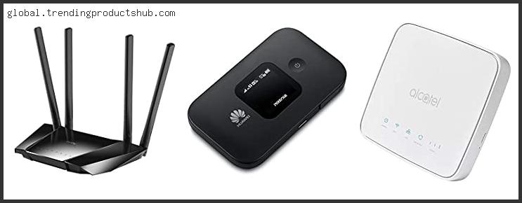 Top 10 Best 4g Sim Card Wifi Router In [2024]