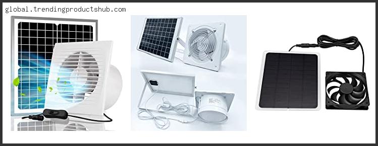 Best Solar Powered Fan For Chicken Coop