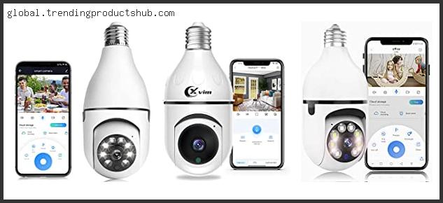 Top 10 Best Light Bulb Camera Outdoor Based On Scores