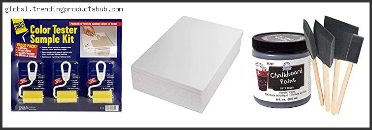 Top 10 Best Paint For Foam Board Based On User Rating