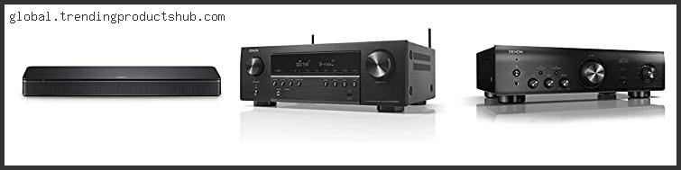 Top 10 Best Sound Mode For Denon Receiver Based On User Rating