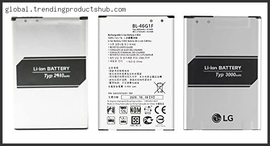 Top 10 Best Lg G3 Replacement Battery Based On Scores