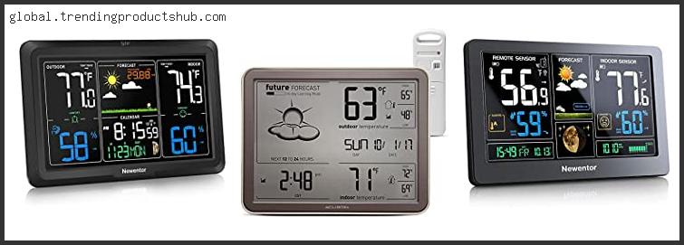 Top 10 Best Atomic Clock Weather Station Based On User Rating