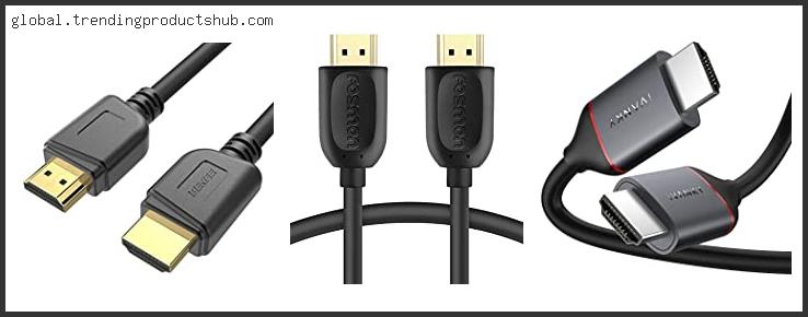 Top 10 Best Hdmi Cable For Ps3 Reviews With Scores