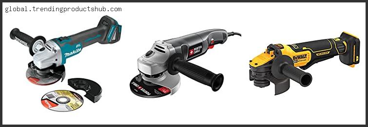 Top 10 Best Angle Grinder Tool Based On User Rating
