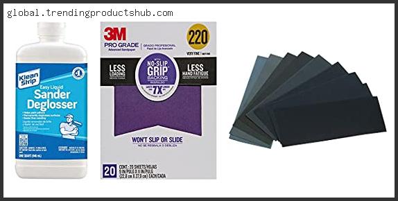 Top 10 Best Sandpaper For Cabinets – Available On Market