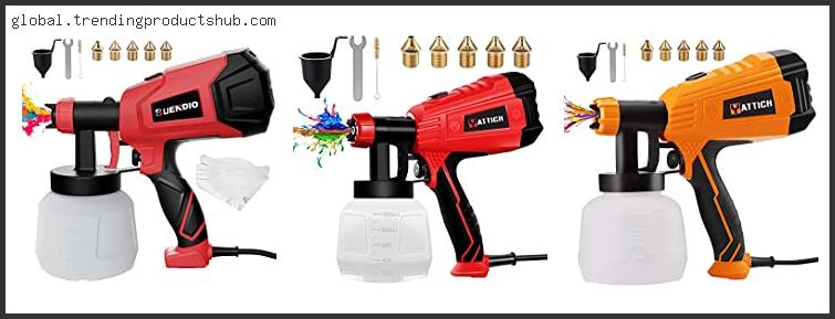 Top 10 Best Paint Sprayer For Indoor Use Reviews With Products List