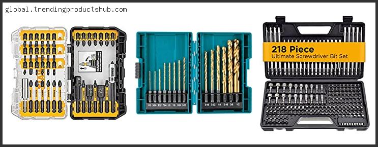 Best Drill Bit Set For Impact Driver