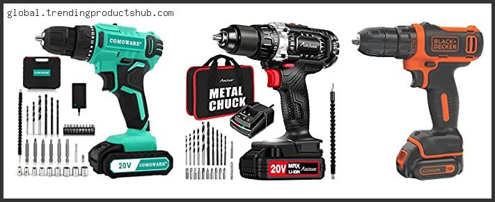 Top 10 Best Professional Cordless Drill With Buying Guide