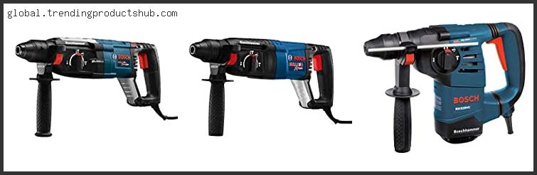 Top 10 Best Hammer Drill For Chiseling Based On Customer Ratings