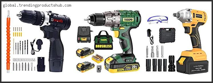 Top 10 Best High Torque Cordless Drill Based On User Rating