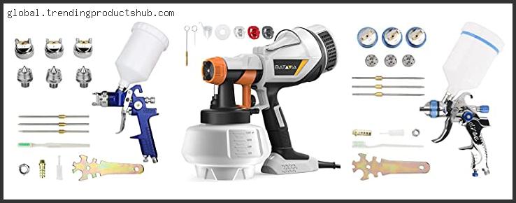 Top 10 Best Paint Spray Gun For Furniture Reviews With Scores