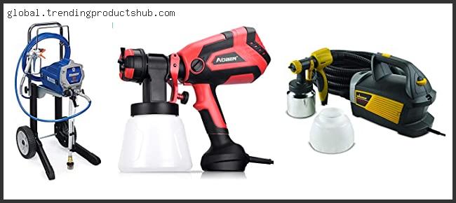 Top 10 Best Home Spray Painting Equipment – To Buy Online