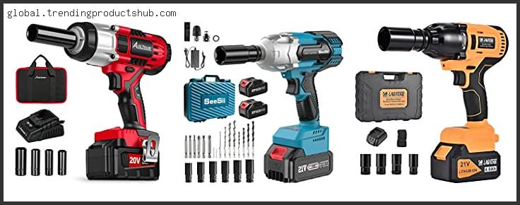 Top 10 Best Cordless Impact Wrench For Changing Tires Based On User Rating