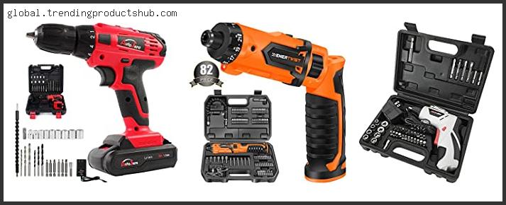 Top 10 Best Rechargeable Drill Driver Reviews With Scores