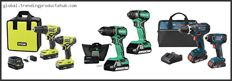 Top 10 Best 18v Drill Driver Combo With Expert Recommendation