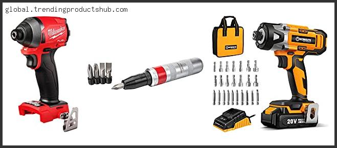 Top 10 Best Impact Driver Under 100 Reviews With Products List