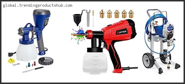 Top 10 Best Professional Paint Sprayer Based On Scores