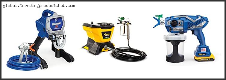 Top 10 Best Airless Paint Sprayer Reviews For You